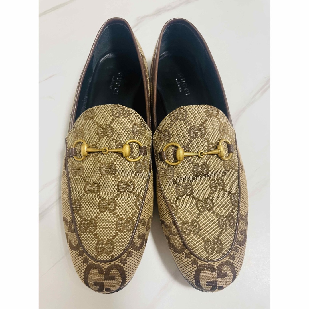 Gucci(グッチ)の最終値下げ！！GUCCI グッチ GG ローファー　25cm〜25.5cm レディースの靴/シューズ(ローファー/革靴)の商品写真