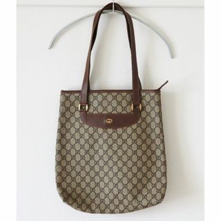 グッチ(Gucci)のGUCCI オールドグッチ　GGプラス イタリア製 PVC トートバッグ(トートバッグ)