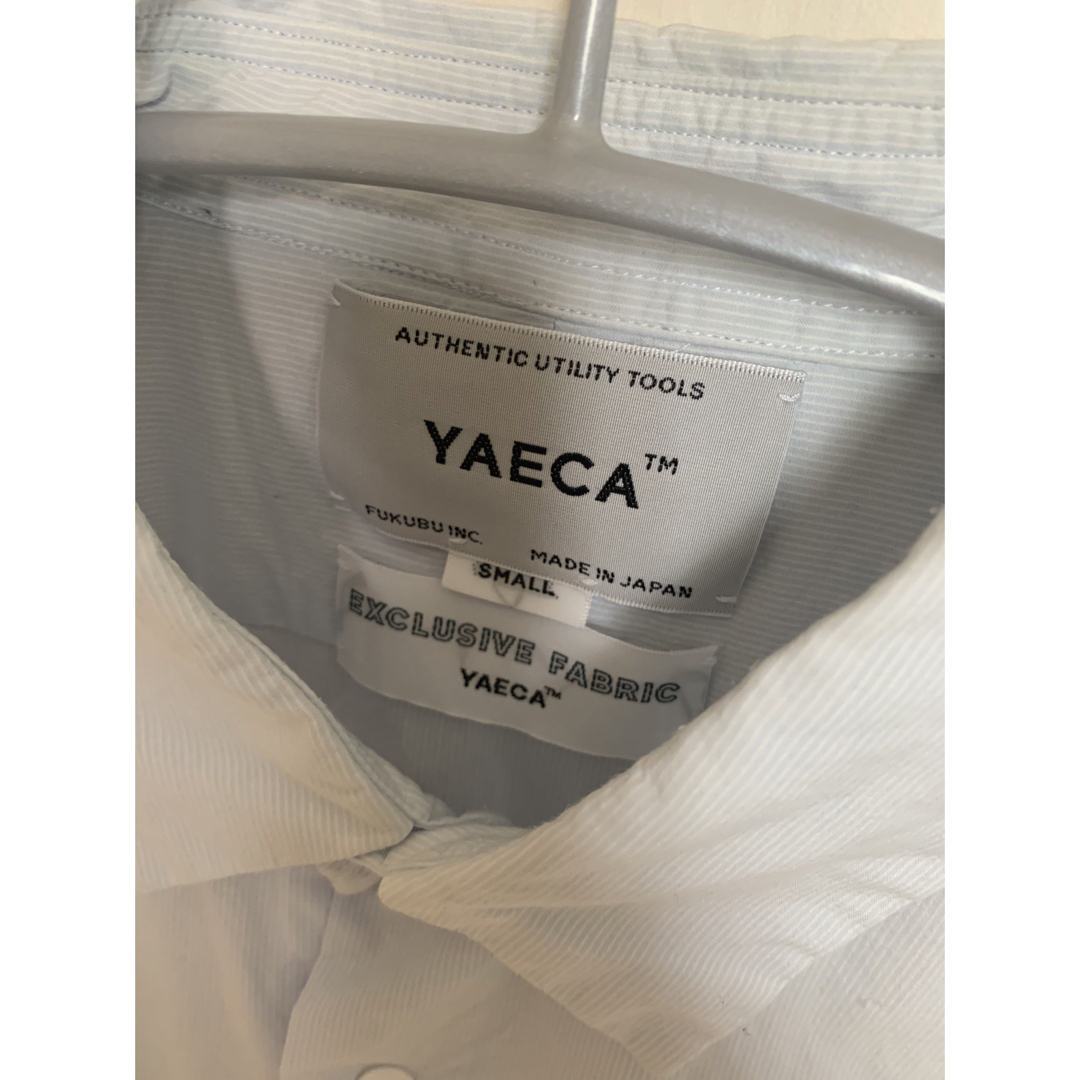 YAECA - YAECA コンフォートシャツ レギュラーカラー サックスブルーの