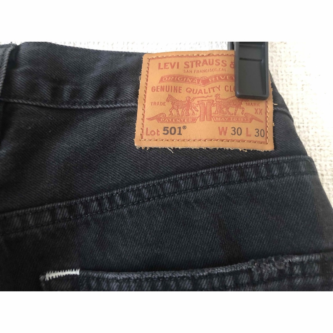 【Levi’s/リーバイス】別注501 ORIGINAL BLACK L30