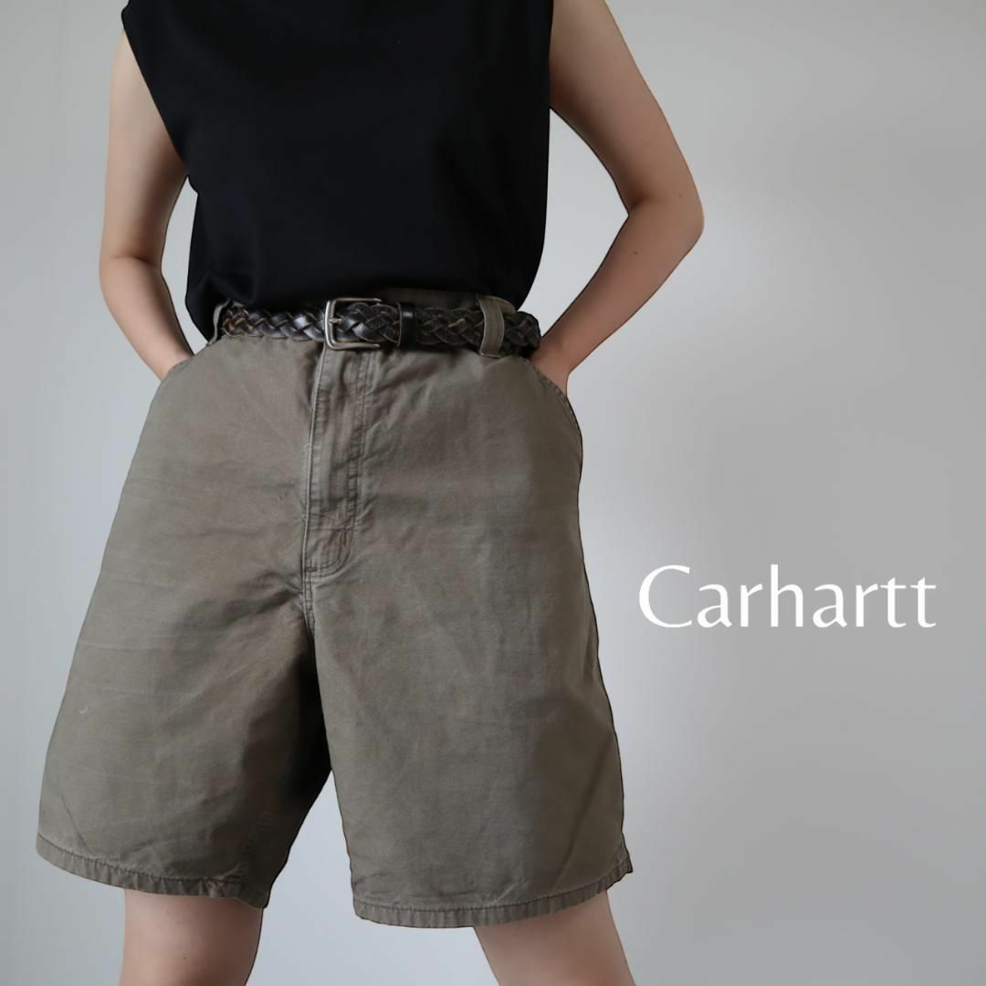 carhartt - 【カーハート】ダック地 ワイド ペインターショーツ ハーフ ... Carhartt Painter Short カーハート ショーツ ハーフパンツ