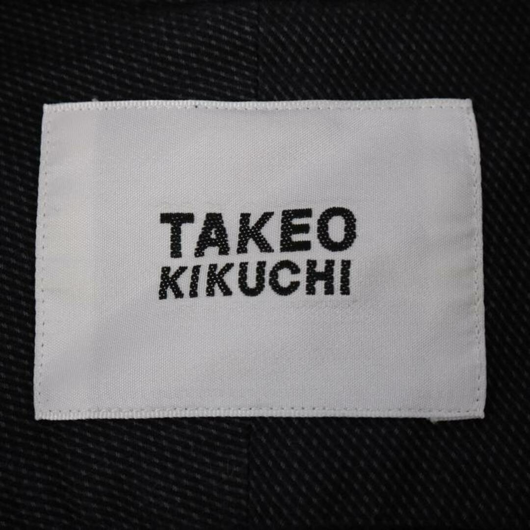TAKEO KIKUCHI - タケオキクチ シャツ 長袖 無地 トップス コットン100