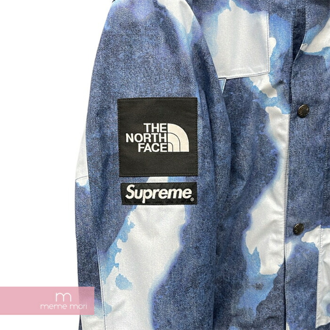 Supreme - Supreme×THE NORTH FACE 2021AW Bleached Denim Print