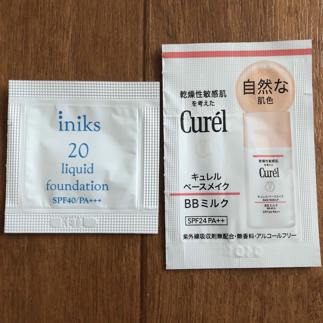 Curel(キュレル)のキュレル　iniks サンプル コスメ/美容のベースメイク/化粧品(ファンデーション)の商品写真