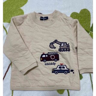 未使用　クレードスコープ　異素材働く車Tシャツ