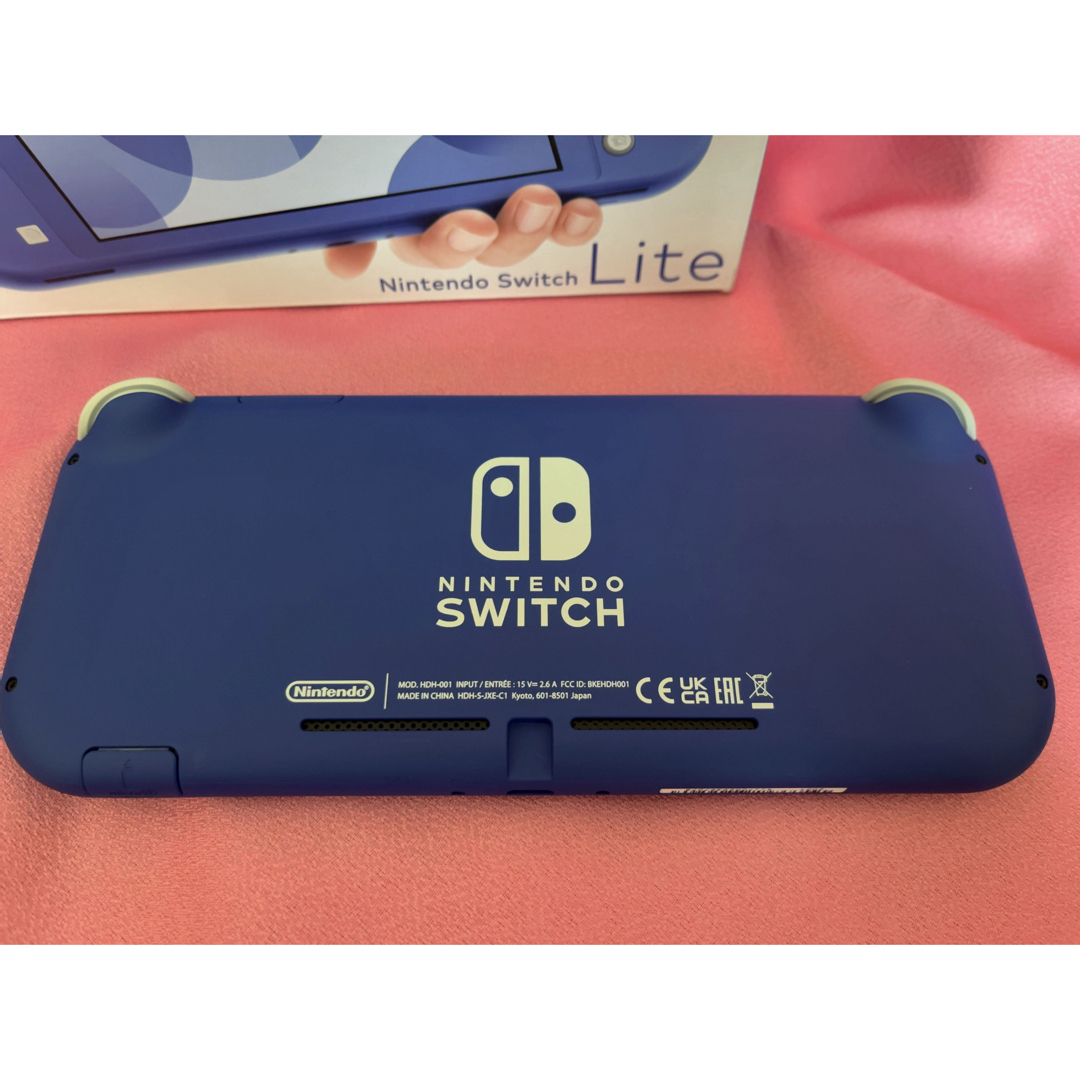 Nintendo Switch - Nintendo Switch LITE ブルー (ほぼ新品)の通販 by ...