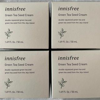 イニスフリー(Innisfree)のイニスフリー グリーンティ グリーンティーシード クリーム 50ml 4点セット(フェイスクリーム)