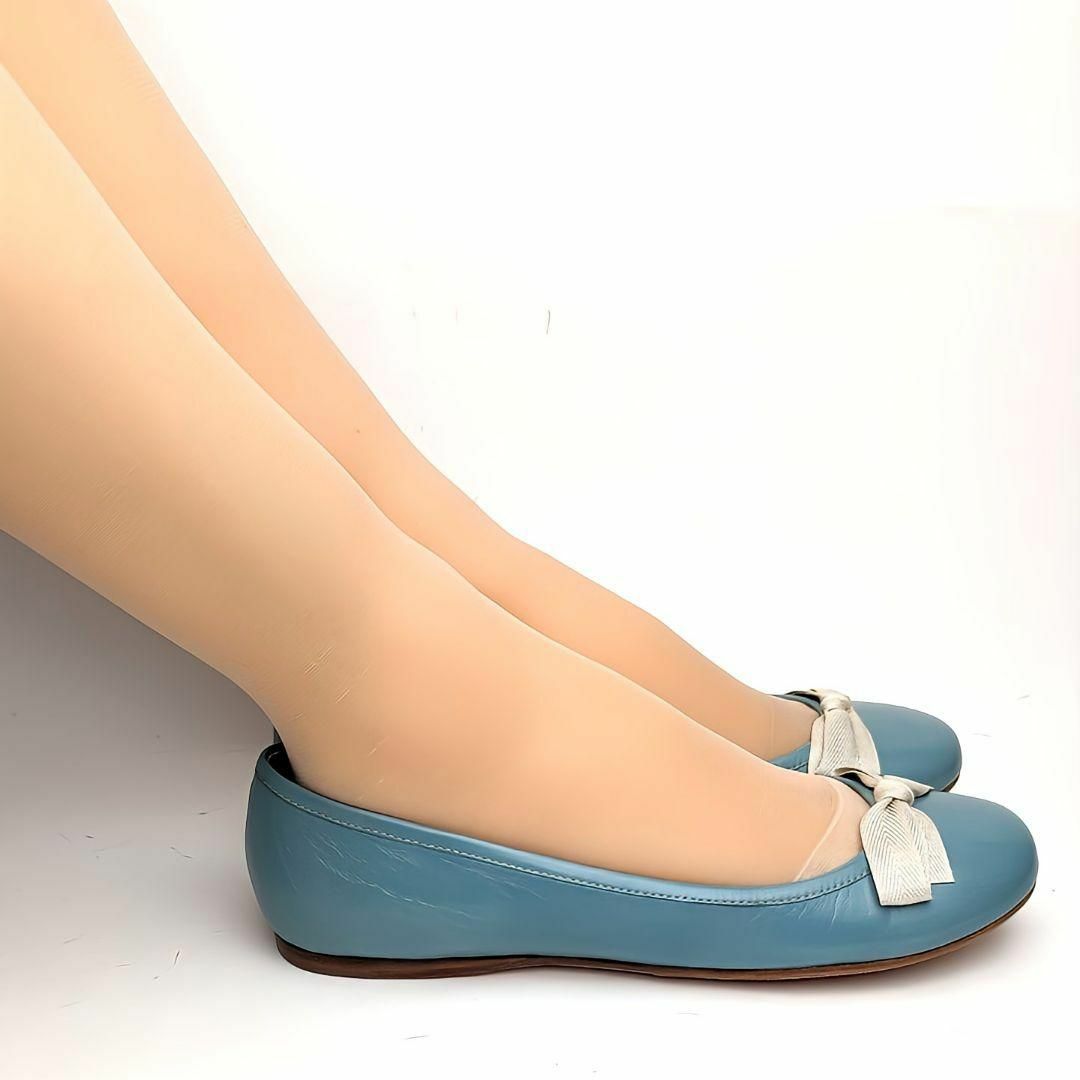 miumiu(ミュウミュウ)の未使用さん♥miumiuミュウミュウ　フラットシューズ36.5 レディースの靴/シューズ(バレエシューズ)の商品写真