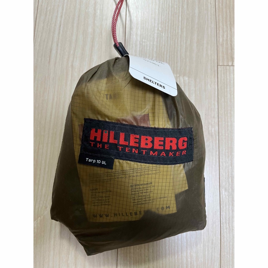 HILLEBERG(ヒルバーグ)のHILLEBERG(ヒルバーグ) タープ10 UL カラー(サンド) スポーツ/アウトドアのアウトドア(テント/タープ)の商品写真