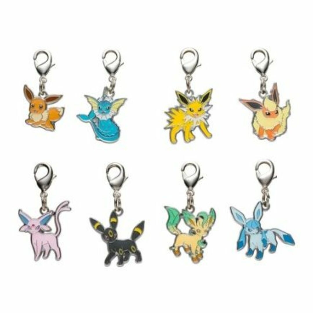 ポケモン - 全国ずかんメタルチャーム『イーブイ進化系』8種 ポケモン