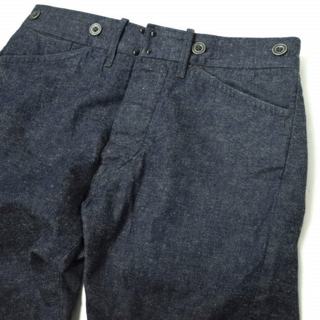 RRL(ダブルアールエル)のRRL ダブルアールエル Cotton Hemp Buckleback Jeans コットンヘンプ バックルバックジーンズ 782562901001 30 インディゴ Double RL シンチバック デニムパンツ ボトムス【中古】【RRL】 メンズのパンツ(デニム/ジーンズ)の商品写真