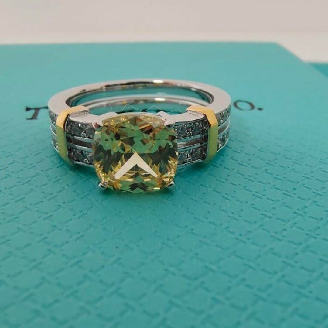 Tiffany & Co.(ティファニー)のTiffanyリング750ホワイトゴールド レディースのアクセサリー(リング(指輪))の商品写真