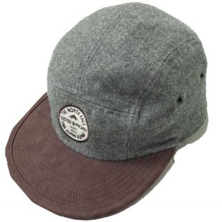 ザノースフェイス(THE NORTH FACE)のTHE NORTH FACE ザ・ノースフェイス Five Panel Cap 5パネルキャップ NN41713 Free グレー/ボルドー ジェットキャップ キャンプキャップ 帽子【中古】【THE NORTH FACE】(キャップ)