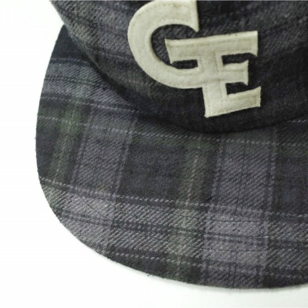 GOODENOUGH グッドイナフ 16AW 日本製 FELT PATCHED B.B CAP フェルトパッチ ベースボールキャップ GE-168018 Free パープル 6パネル 帽子【GOODENOUGH】