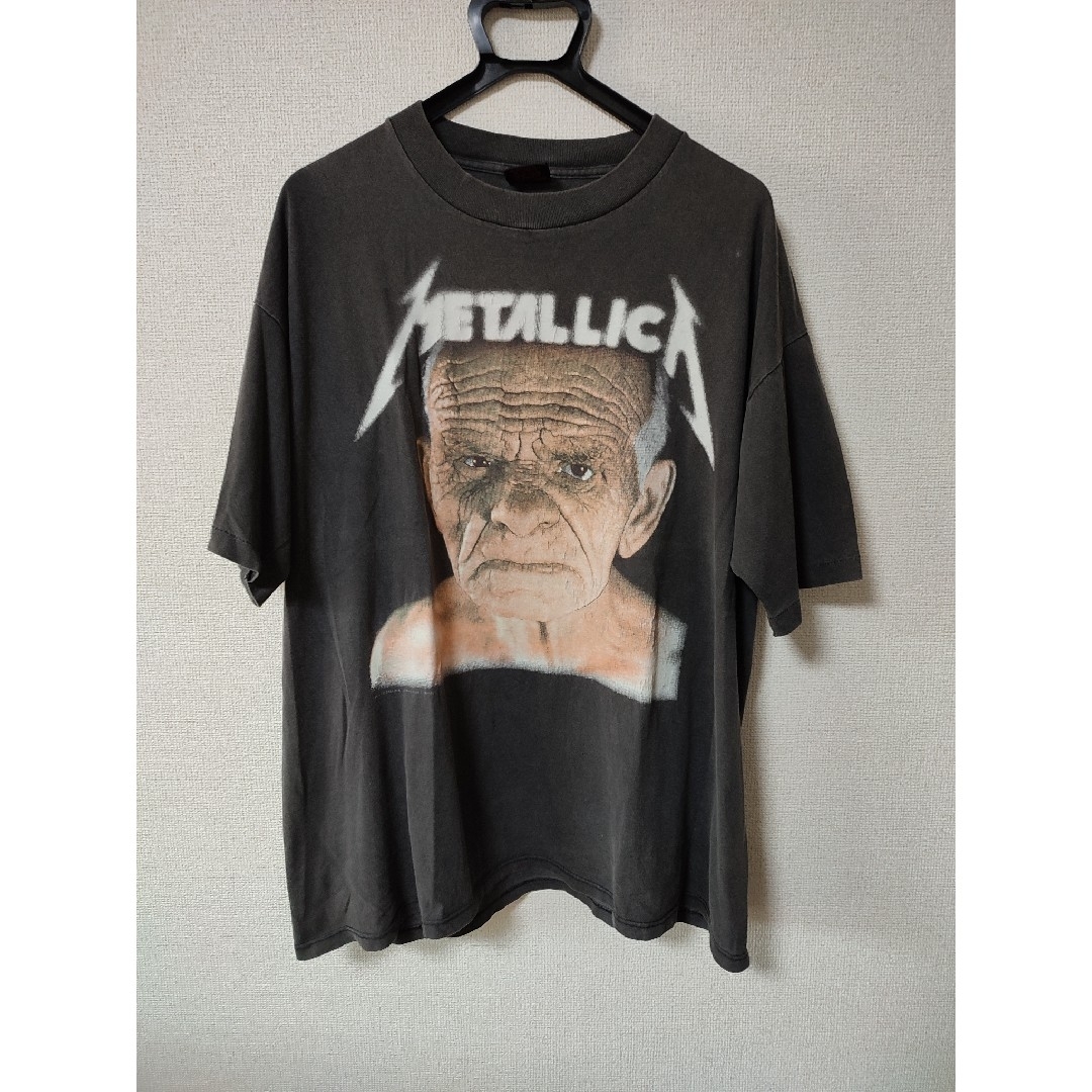 在庫一掃 【値下げ不可】古着 90s METALLICA Tシャツ/カットソー(半袖