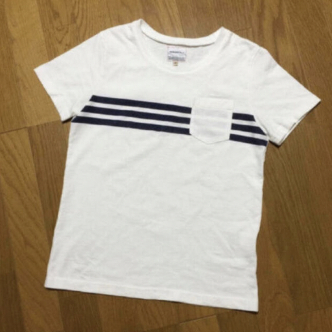 TODAYFUL(トゥデイフル)のTODAYFUL ラインポケットTシャツ 半袖 白 ホワイト 春 夏 シンプル レディースのトップス(Tシャツ(半袖/袖なし))の商品写真