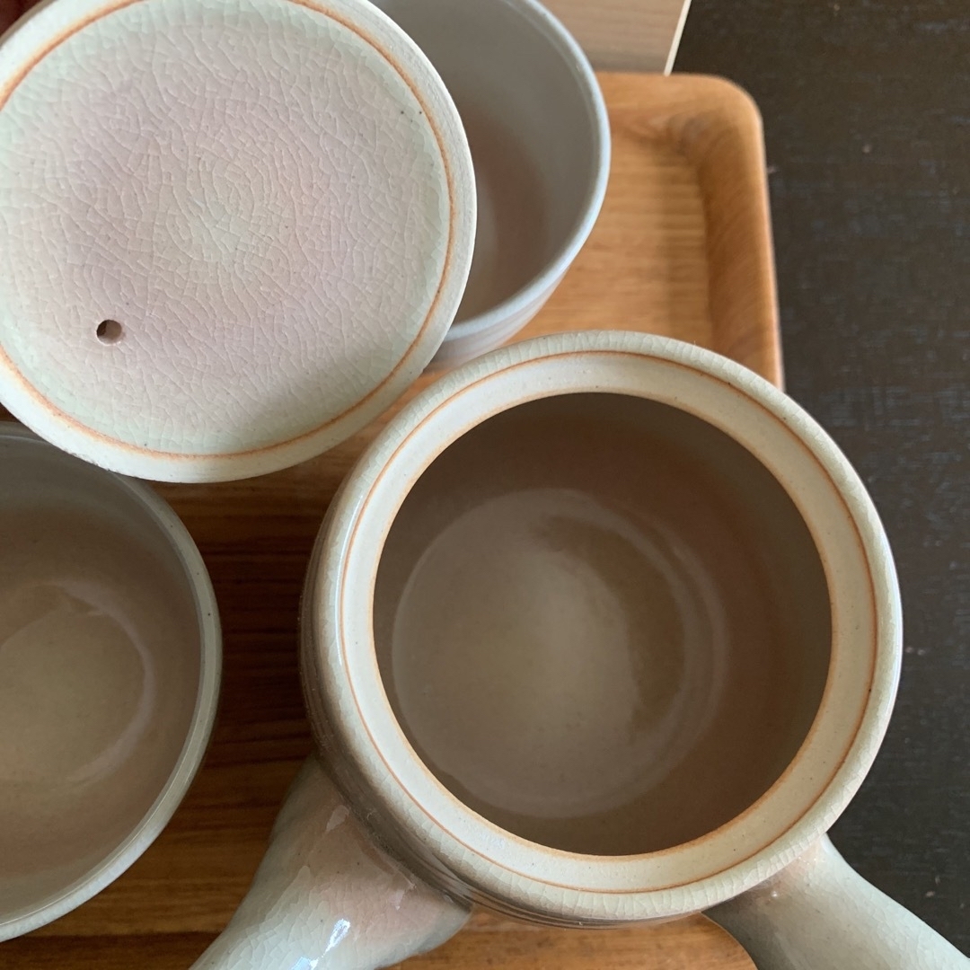 萩焼 泰山作 茶器 急須