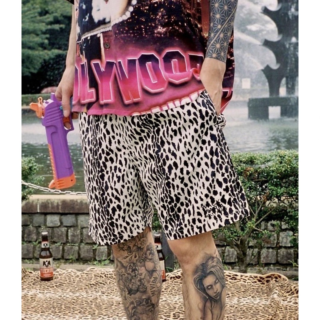 WACKO MARIA - WACKO MARIA LEOPARD BOARD SHORTSの通販 by ドラえもん