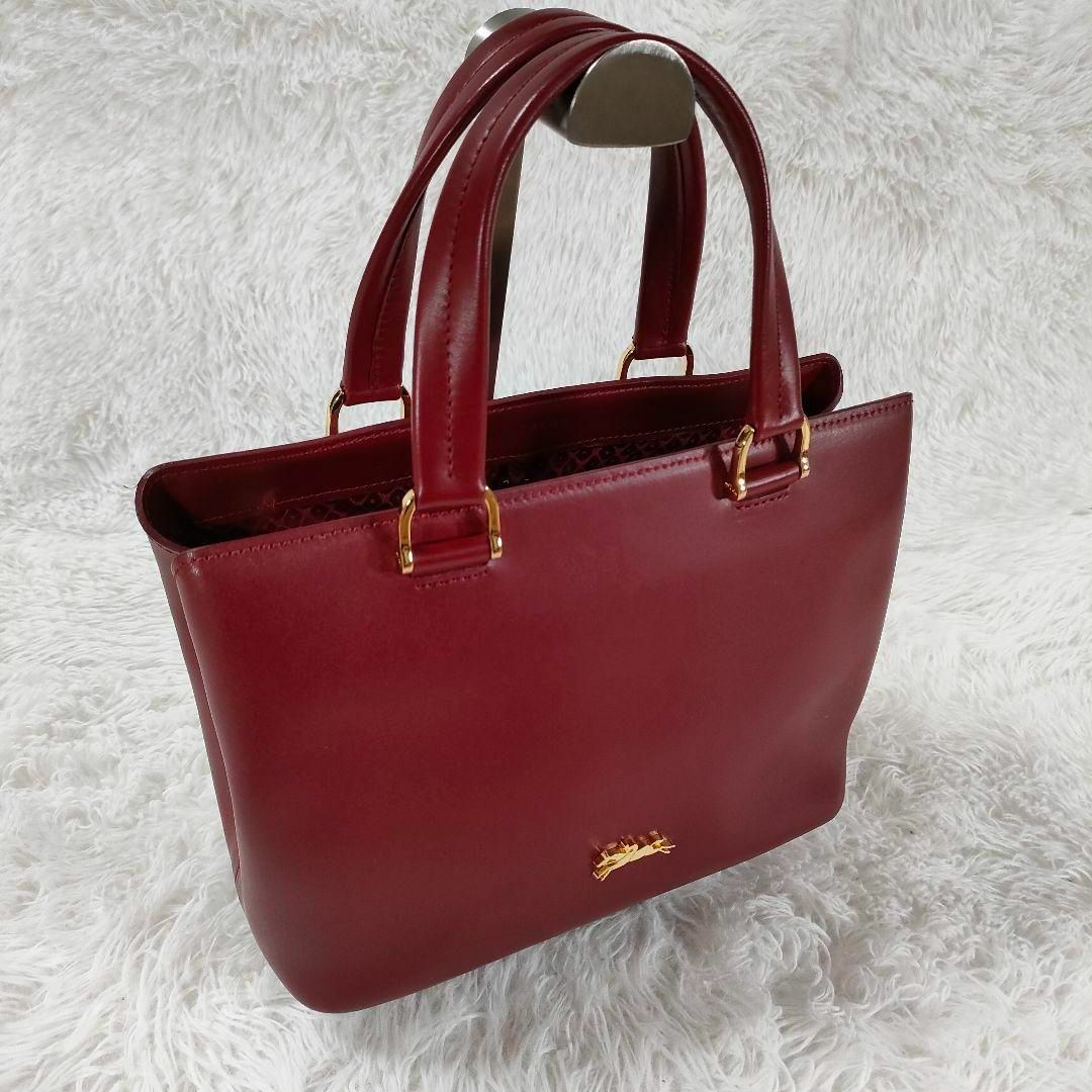 極美品 LONGCHAMP ロンシャン ハンドバッグ トートバッグ レディース