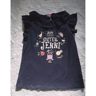 ジェニィ(JENNI)の新品 SISTER JENNIシスタージェニィ フリル ロゴカットソー160(Tシャツ/カットソー)