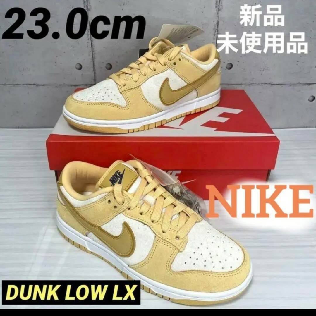 23cmカラーNIKE ナイキ　DUNK LOW LX ダンクロー  希少　23 換え紐あり