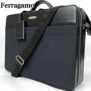 【超レア】♥️Ferragamo フェラガモ ビジネスバッグ 黒 新品未使用