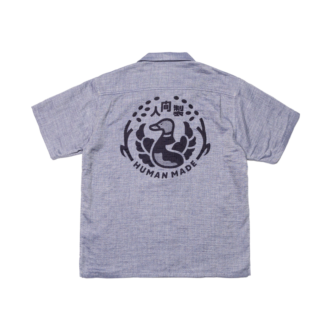 HUMAN MADE - HUMAN MADE CHAMBRAY GAUZE セットアップ Lサイズ HUMAN MADE - HUMAN MADE CHAMBRAY GAUZE セットアップ Lサイズ