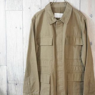 archives - 新品 archives a-ギャバミリタリージャケット カーキM