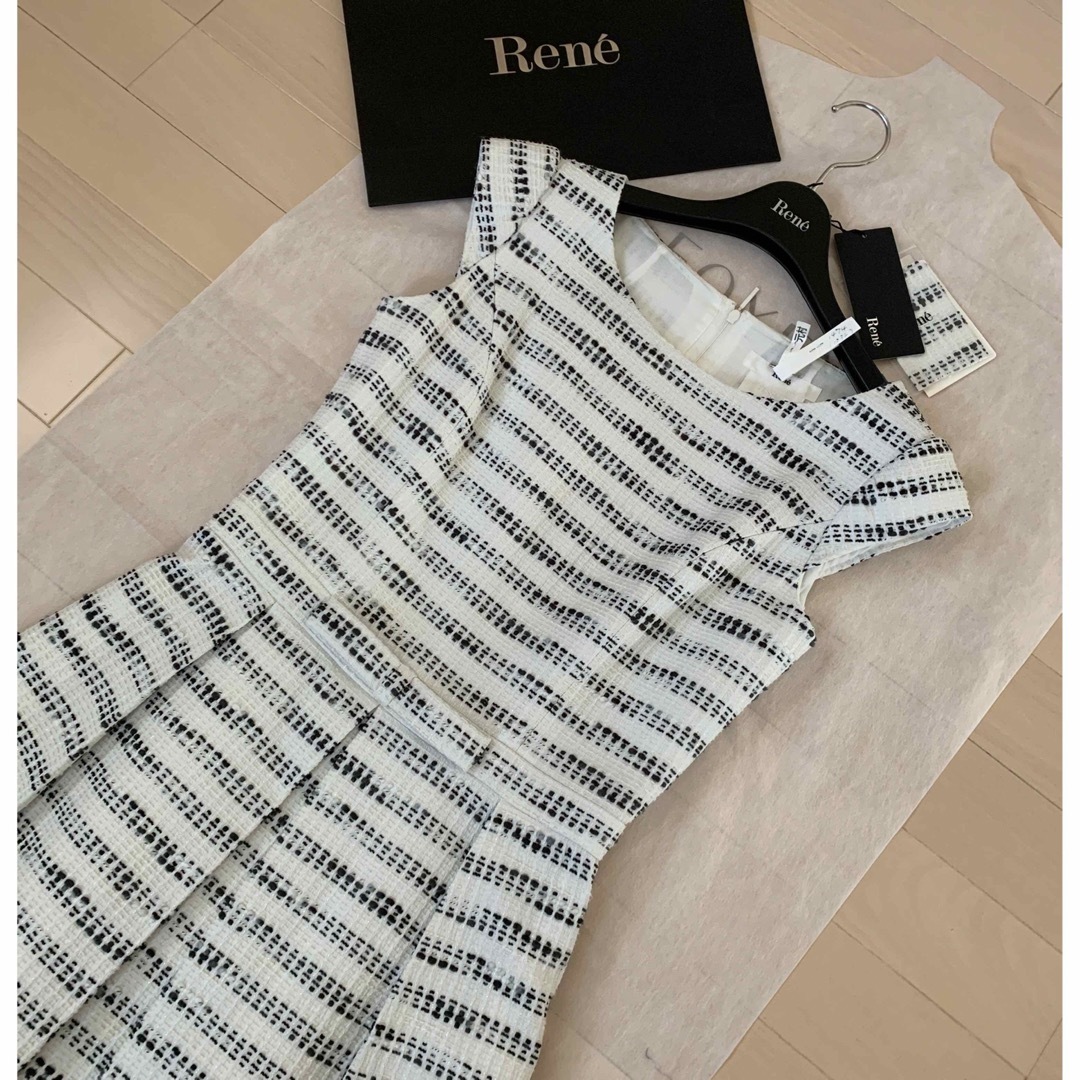 René - ルネ♡ツイードワンピース♡34の通販 by 可愛いものたくさん