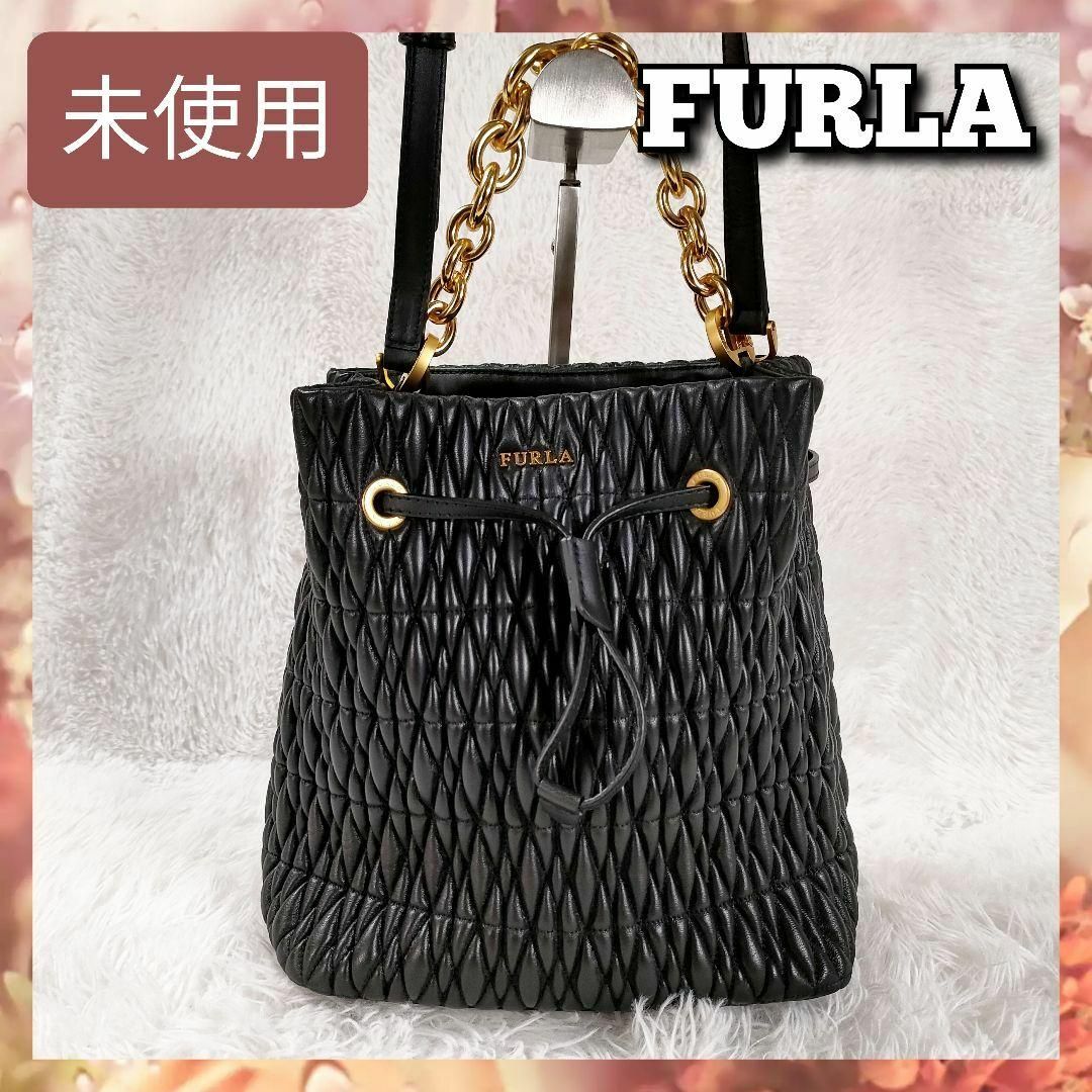 Furla - 未使用 FURLA フルラ 2way ハンドバッグ ショルダーバッグ ...