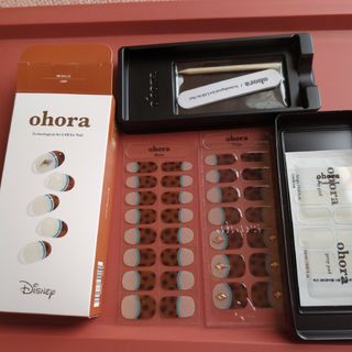 ohora オホーラ　ネイルシール　ディズニー　レディ　わんわん物語　新作(ネイル用品)