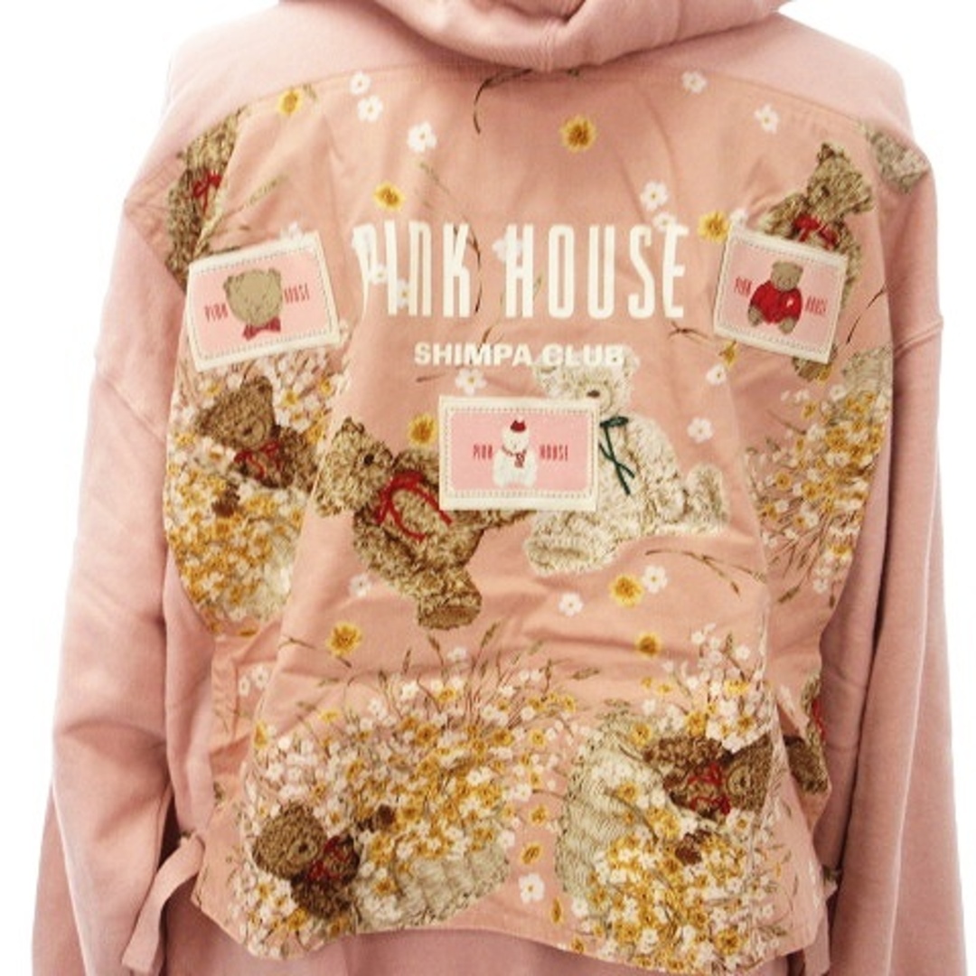 vintage♡pink house風パーカー