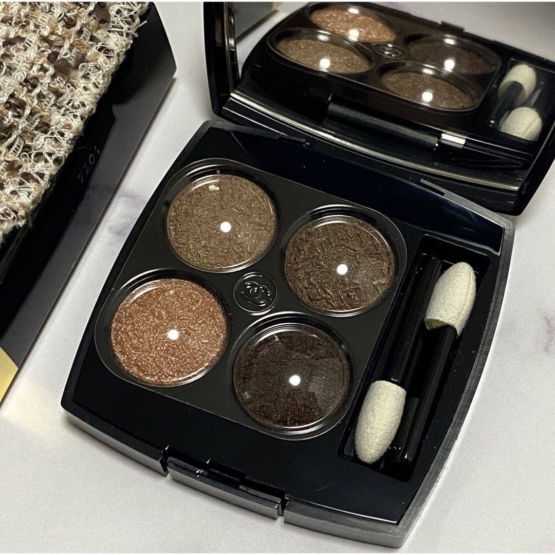 CHANEL - シャネル CHANEL レキャトルオンブルツイード 04 ツイード