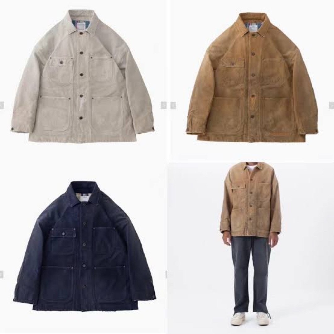 新品 22ss visvim MACRAY COVERALL CRASH