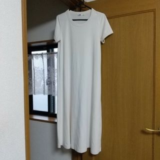 ユニクロ(UNIQLO)のユニクロ エアイズム  Tシャツ ワンピース(ロングワンピース/マキシワンピース)