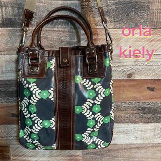 未使用　オーラカイリー Orla Kiely ショルダーバッグ　ティーカップ柄