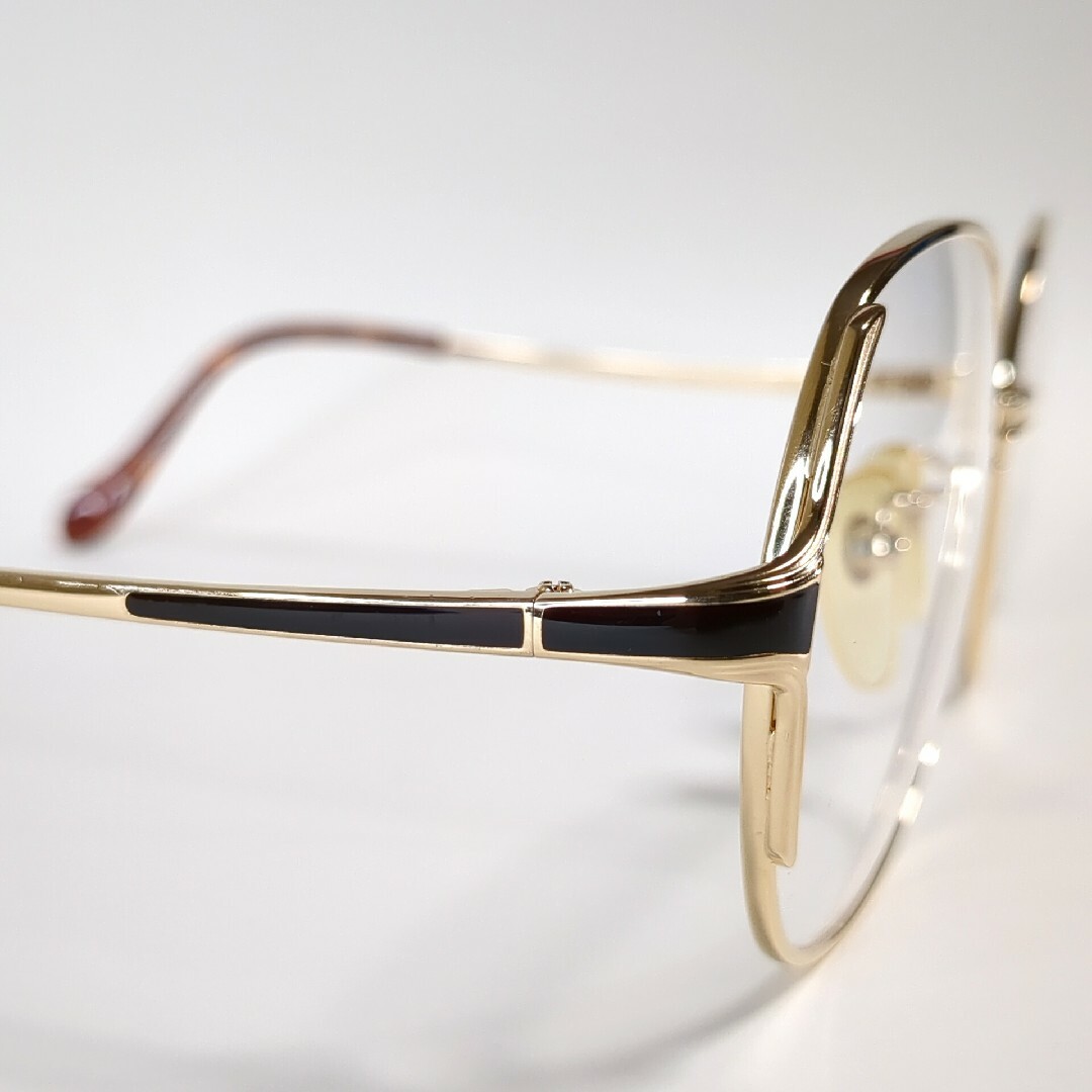 Yves Saint Laurent メガネフレーム フルリム 14金張 96 4