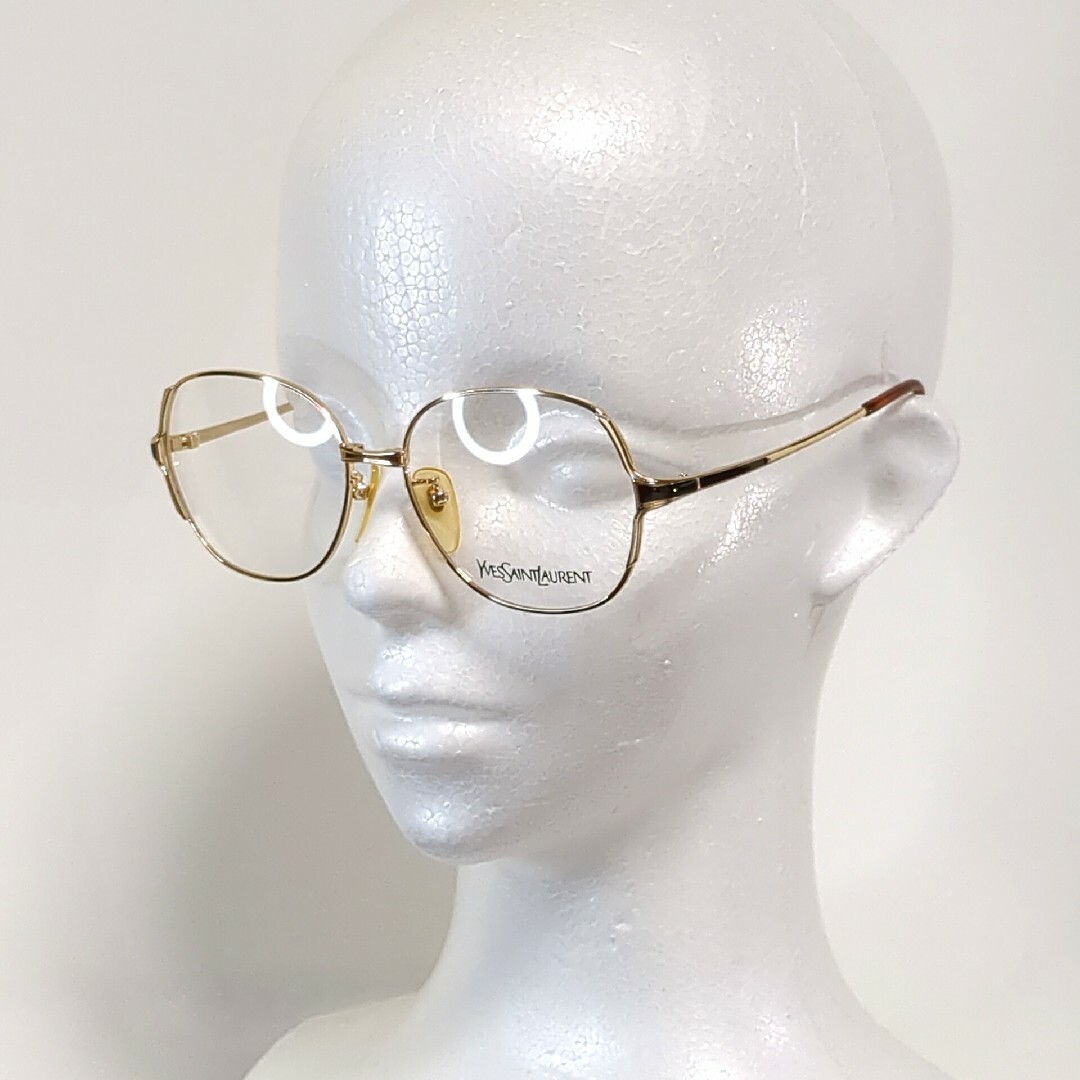 Yves Saint Laurent メガネフレーム フルリム 14金張 96 7