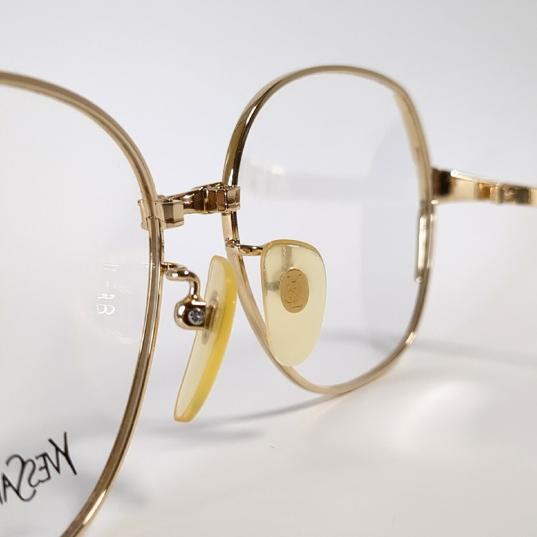 Yves Saint Laurent メガネフレーム フルリム 14金張 96 5
