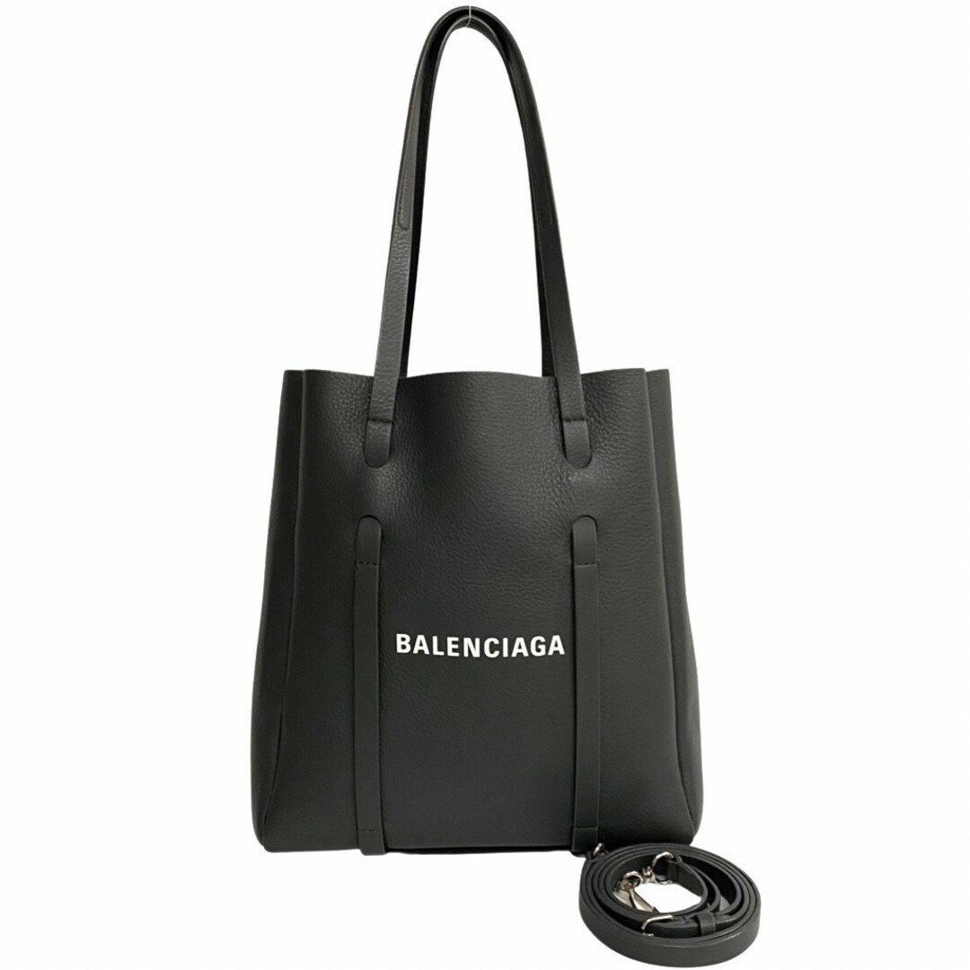 素材レザー極 美品 手鏡付 BALENCIAGA バレンシアガ エブリデイトート