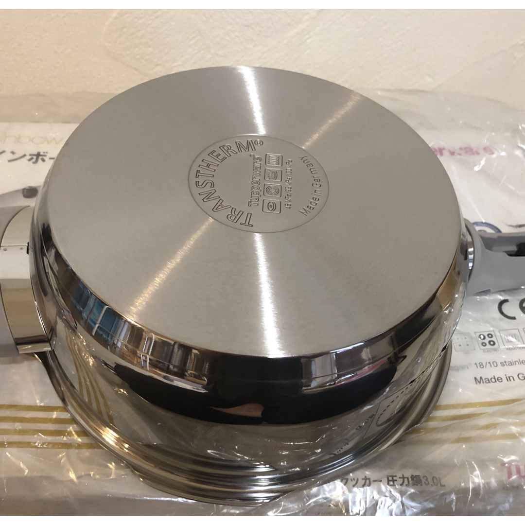 TupperwareBrands - レインボークッカー圧力鍋3.0Lの通販 by ⚠️土日