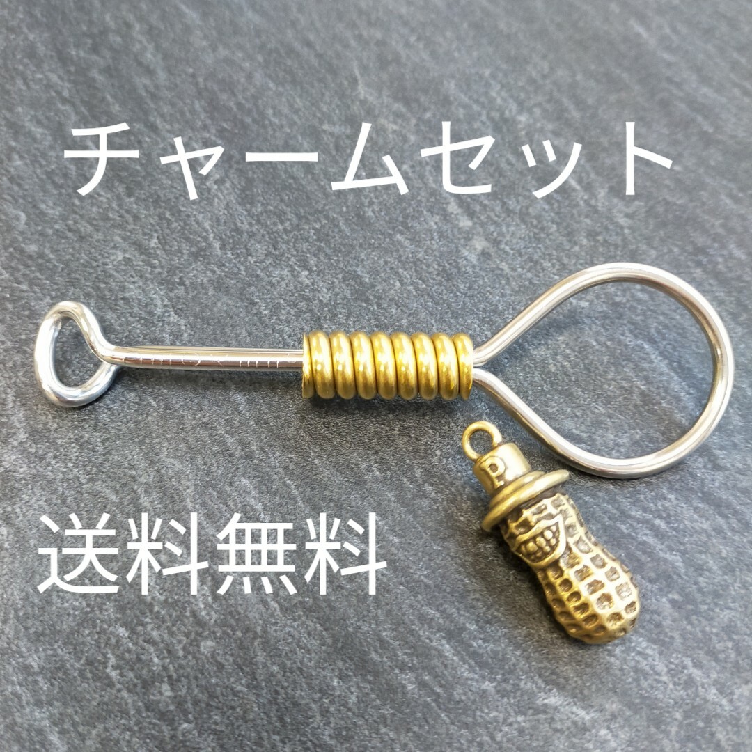 キーフック JEFF DECKER HANG NOOSE チャーム付 4 メンズのファッション小物(キーホルダー)の商品写真