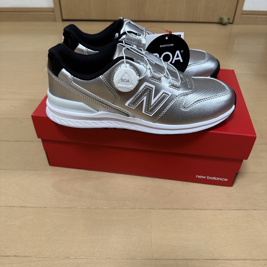 new balance golf(ニューバランスゴルフ)のニューバランス　ゴルフシューズ　BOA (希少品) スポーツ/アウトドアのゴルフ(シューズ)の商品写真