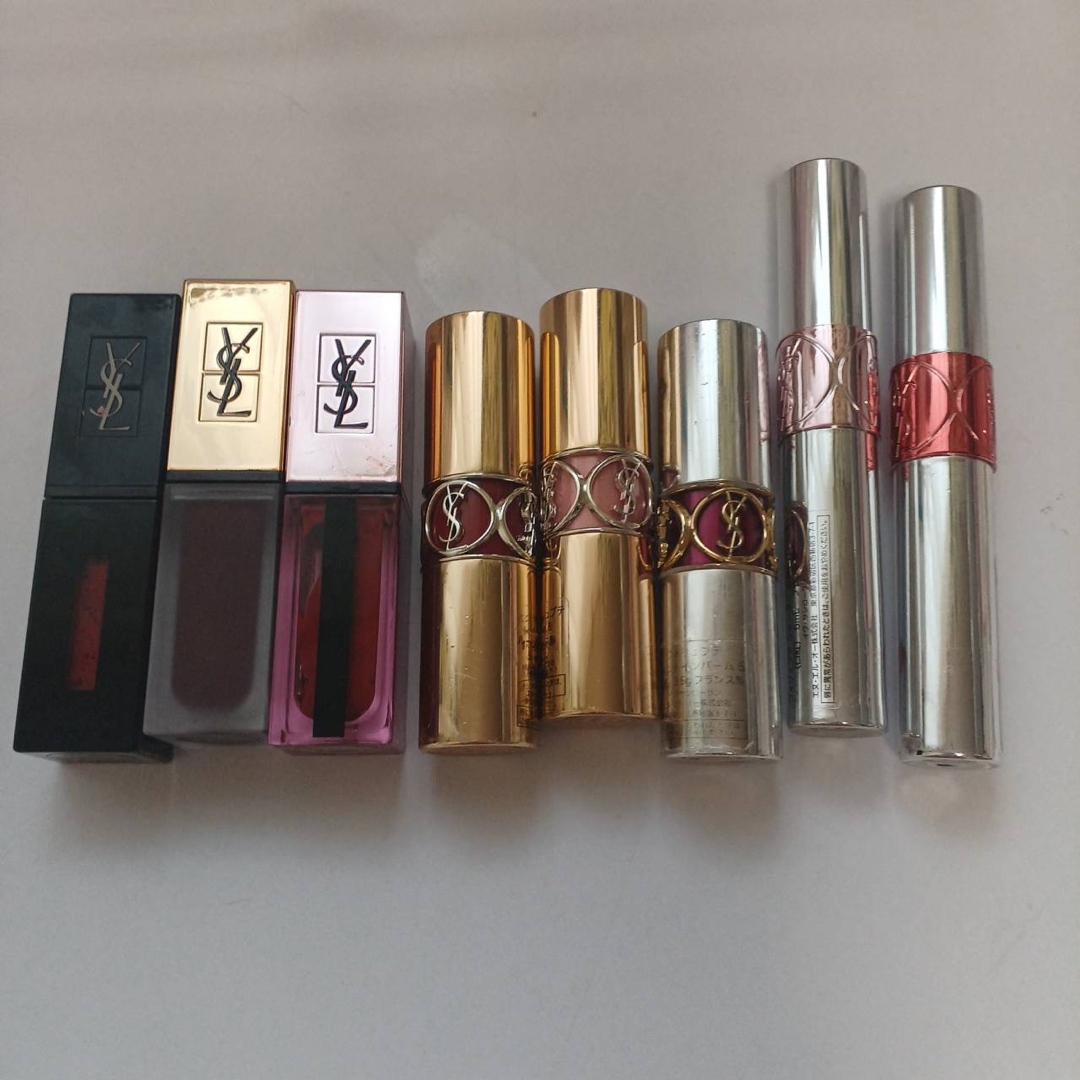 Yves Saint Laurent(イヴサンローラン)のYVES SAINT LAURENTイブサンローラン口紅リップルージュまとめ売り コスメ/美容のベースメイク/化粧品(口紅)の商品写真