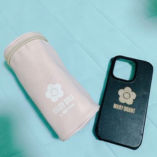 マリークワント(MARY QUANT)の【MARY QUANT】iPhone14pro ケース＆ペンポーチ ※訳あり(iPhoneケース)