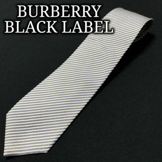 バーバリーブラックレーベル(BURBERRY BLACK LABEL)のバーバリーブラックレーベル レジメンタル グレー ネクタイ A103-L01(ネクタイ)