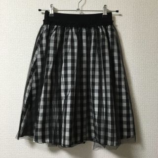 トッコ(tocco)のチュールスカート(ひざ丈スカート)