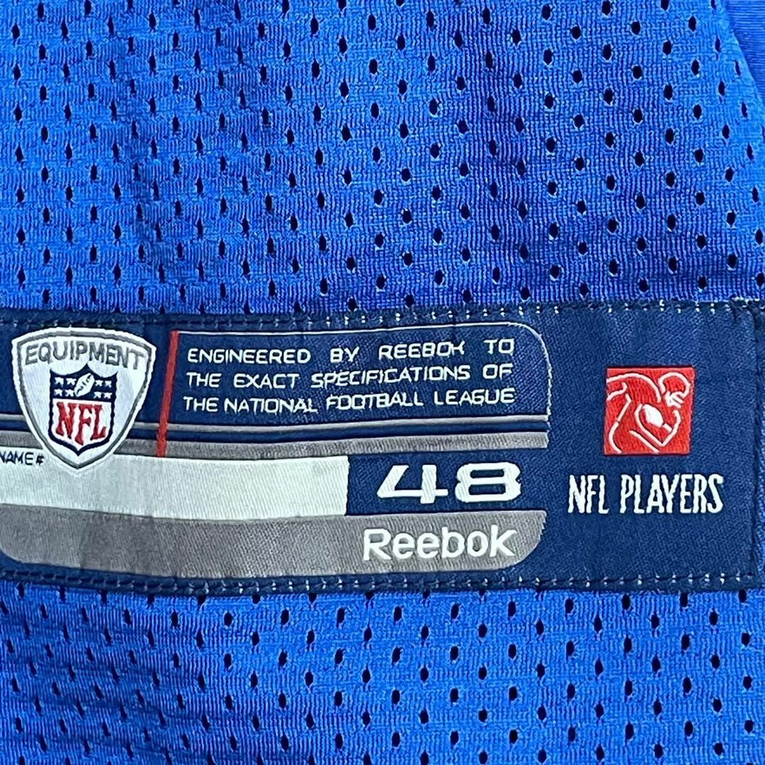 Reebok リーボック　ゲームシャツ　NFL/インディアナ・コルツ　ブルー48
