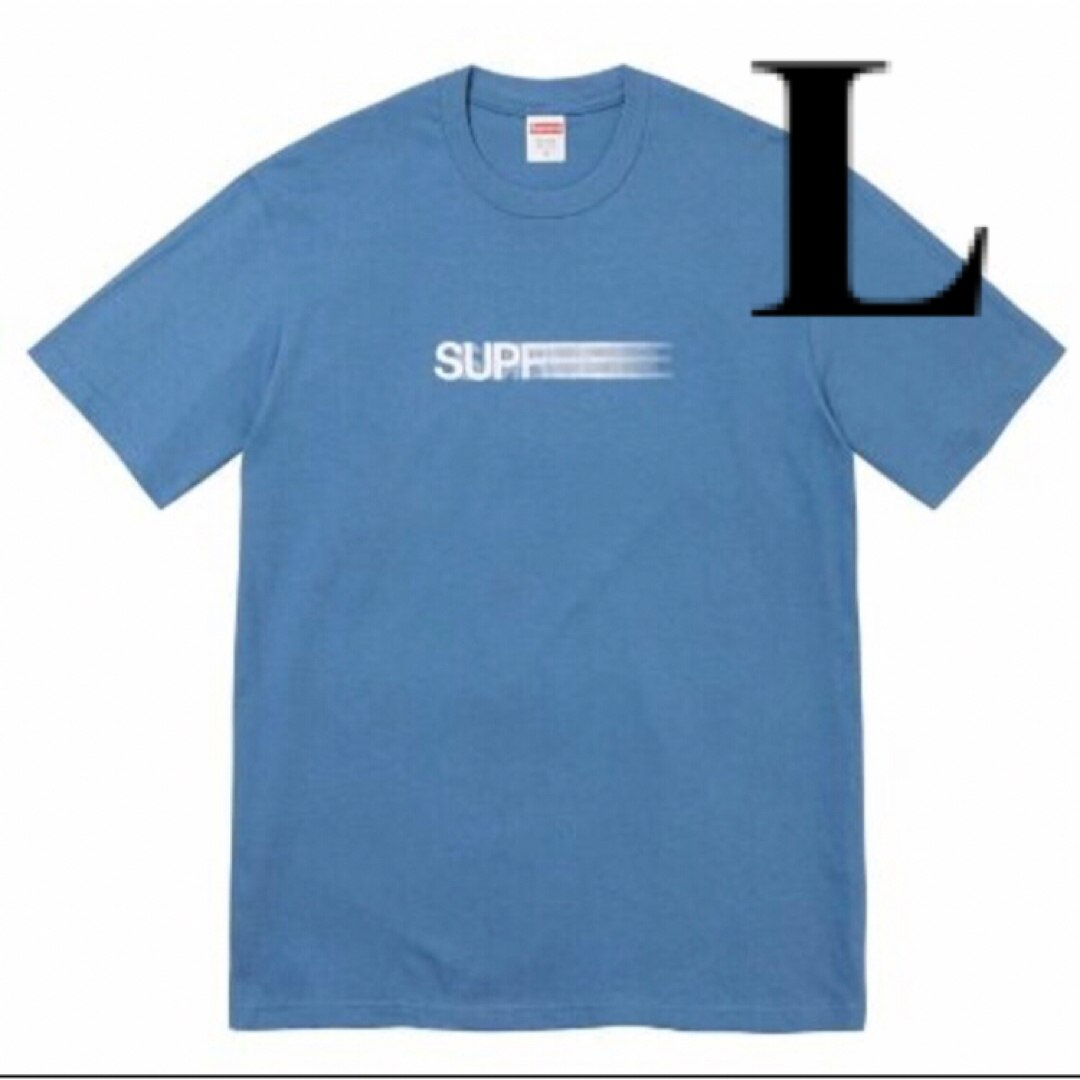 Lsize Supreme Motion Logo Tee