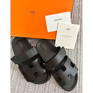 エルメス(Hermes)のエルメス　サンダル　シプレ　　美品(サンダル)